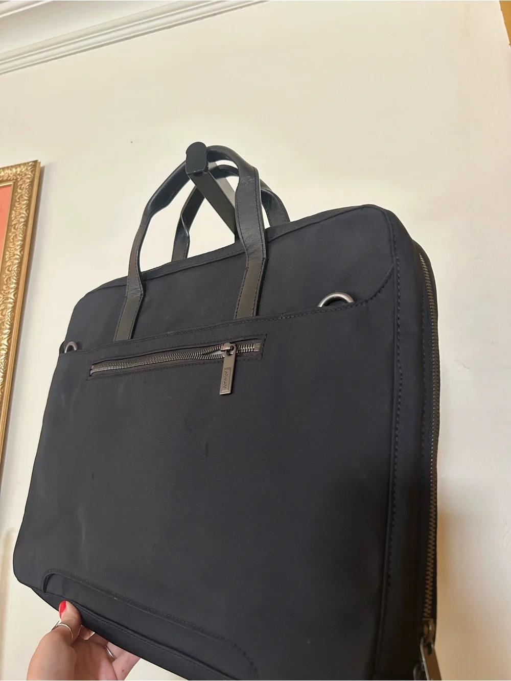 Away Laptop Bag Travel Briefcase Top Handles Black Business Career
